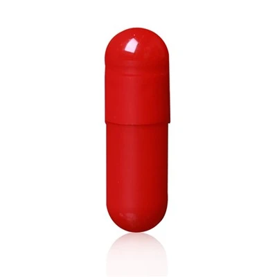 Red Gelatin Capsules
